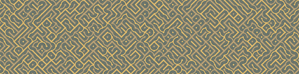 Abstract Geometric Pattern generative computational art illustration