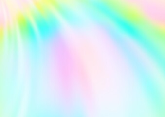 Obraz premium Light Multicolor, Rainbow vector template with lines, ovals. Creative geometric illustration in marble style with gradient. Brand new design for your ads, poster, banner.