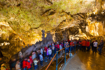Postojna Cave, Green Karst, Slovenia, Europe