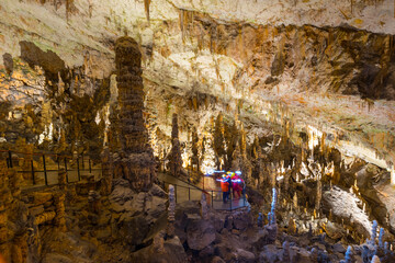 Postojna Cave, Green Karst, Slovenia, Europe