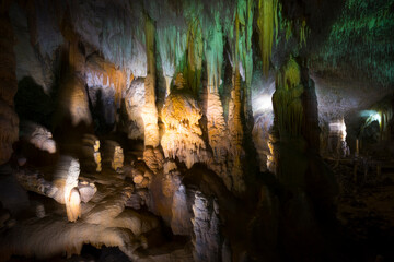 Postojna Cave, Green Karst, Slovenia, Europe