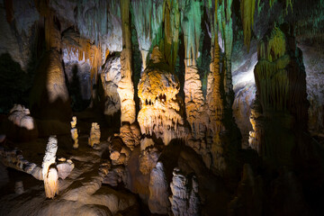 Postojna Cave, Green Karst, Slovenia, Europe