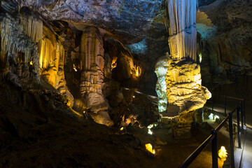 Postojna Cave, Green Karst, Slovenia, Europe