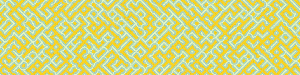 Abstract Geometric Pattern generative computational art illustration