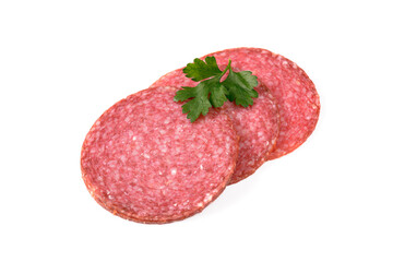 salami w plastrach