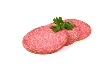 salami w plastrach