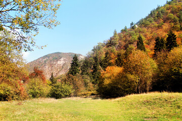 autumn in the mountains