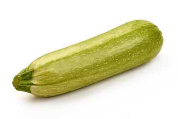 Fresh squash, zucchini, isolated on a white background