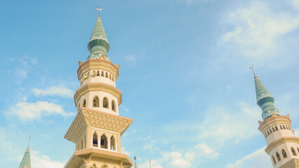 Fototapeta na wymiar minaret of the mosque