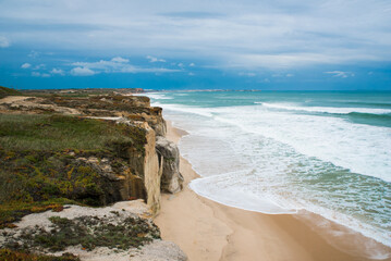 Beautiful coastline landscape in Portugal