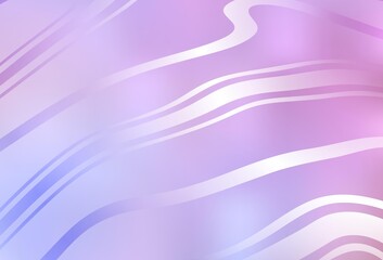 Light Purple, Pink vector blurred bright template.