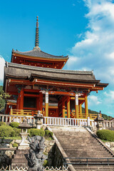 Fototapeta premium temple at the hill 