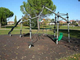 Fototapeta premium Palestra all'aperto ft0211_8952 Outdoor gym