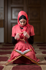 Portrait Of Young Muslim Woman