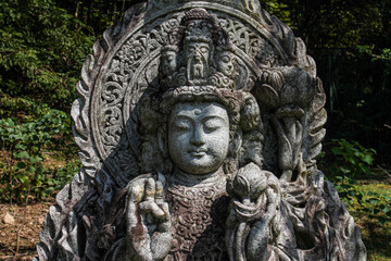 old buddha statue