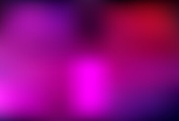 Dark Pink vector abstract blurred background.