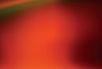 Dark Orange vector blurred pattern.