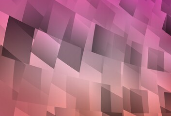 Light Pink vector layout with lines, rectangles.