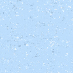 soft winter blue and silver terrazzo glitter flakes seamless pattern abstract background and texture backdrop