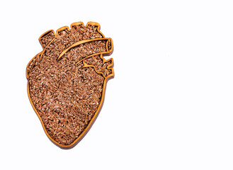 Linum usitatissimum - Flax seeds to keep the heart healthy