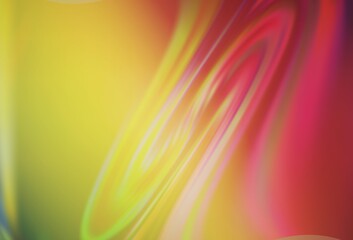 Light Green, Red vector colorful blur background.