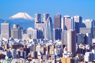 東京・新宿・富士山