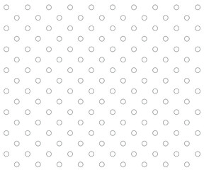 Polka dot pattern background vector