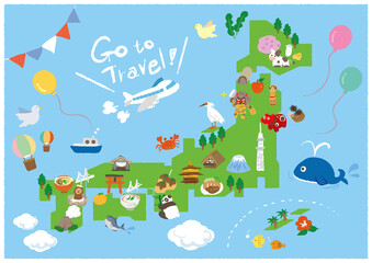 旅行　gotoキャンペーン　A4　ポスター