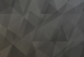 Light Gray vector polygonal background.