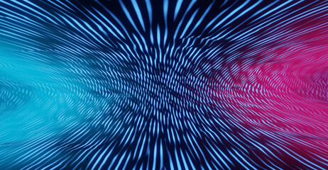 Motion graphic background glowing neon lines abstract futuristic tech
