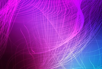 Light Pink, Blue vector abstract layout.