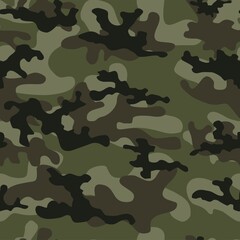 Fototapeta premium seamless military pattern