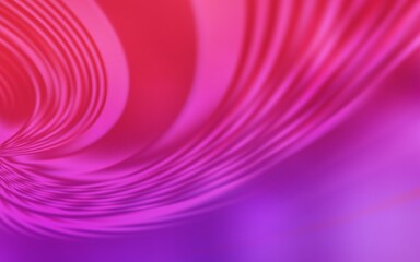 Light Purple, Pink vector background with curved lines.