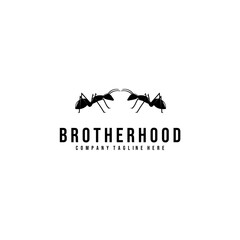 brotherhood logo vector illustration design