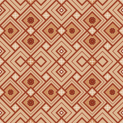 Kilim Bohemian Seamless Pattern
