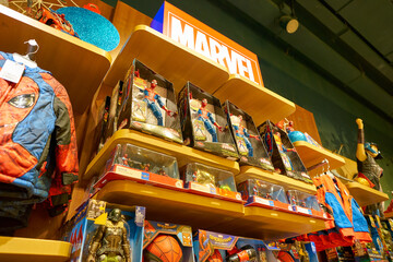 Naklejka premium MILAN, ITALY - CIRCA NOVEMBER, 2017: inside Disney Store in Milan, Italy.