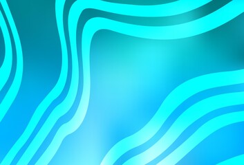 Light BLUE vector template with wry lines.