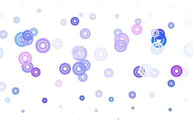 Light Blue, Red vector layout with circle shapes.