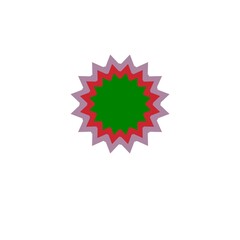 logo design with flower shape for use business or decoration