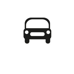 vector of icon design with car shape in flat style