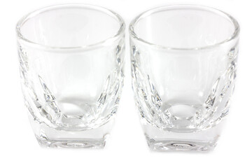 Cocktail Glass Collection - Small Shot. Isolated