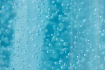 Blue alcohol gel solution For cleaning