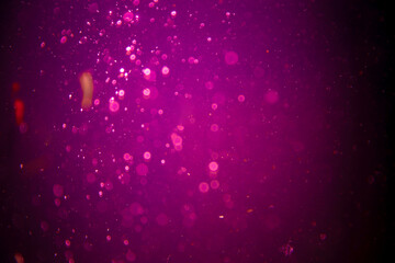 Abstract pink defocus bokeh glitter