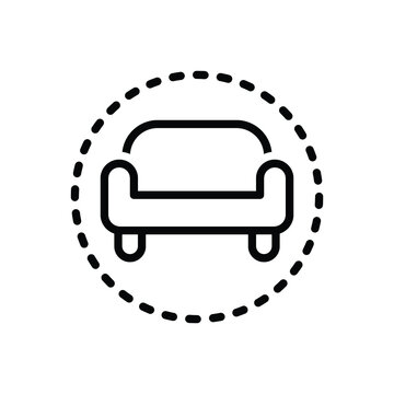 recommend clip art: Black line icon for comfortable
                    