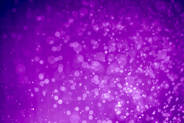 Abstract violet purple glitter lights defocused bokeh