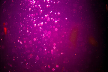 Abstract pink defocus bokeh glitter