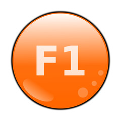 orange F1 button