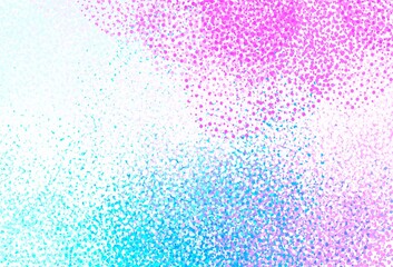 Light Pink, Blue vector texture with disks.