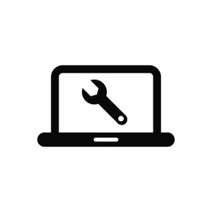 Laptop fix icon