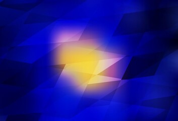 Fototapeta premium Dark Blue, Red vector layout with lines, rectangles.